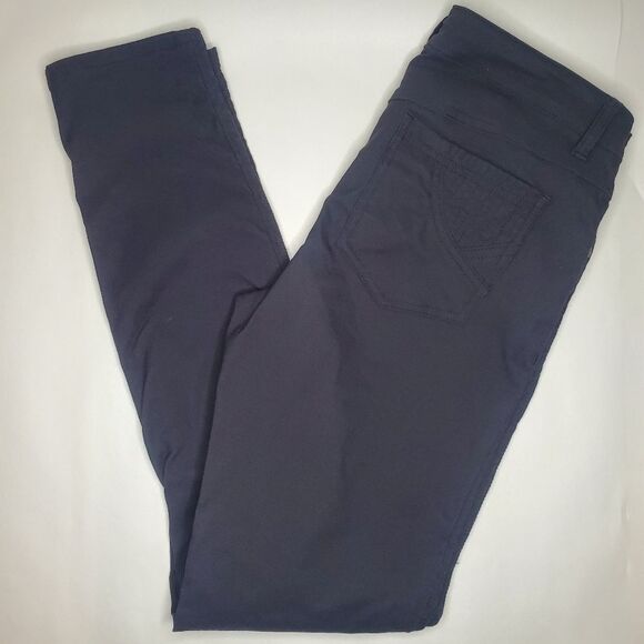 Prana Jenna Moto Stretch Coal Pants Size 10 - Picture 5 of 13